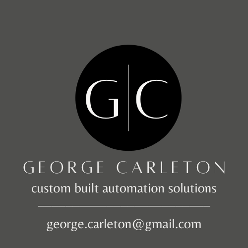 George Carleton - Custom Built Automation Solutions
